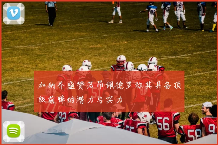 加纳乔盛赞若昂佩德罗称其具备顶级前锋的潜力与实力