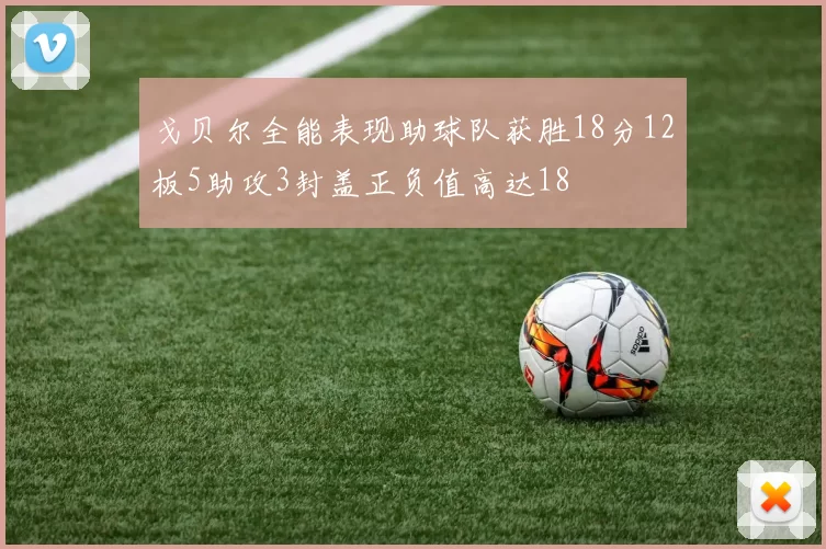 戈贝尔全能表现助球队获胜18分12板5助攻3封盖正负值高达18