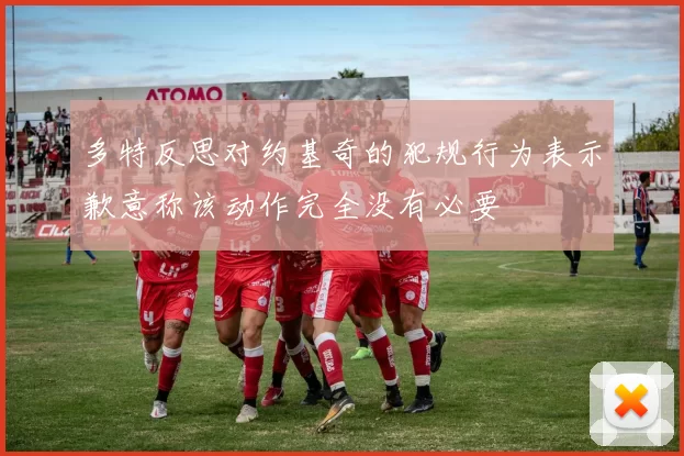 多特反思对约基奇的犯规行为表示歉意称该动作完全没有必要