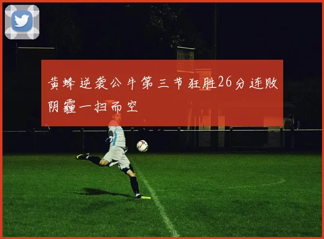 黄蜂逆袭公牛第三节狂胜26分连败阴霾一扫而空
